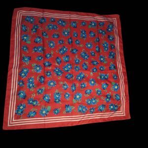 Vintage Sarah Coventry Floral Square Scarf – Made in Italy